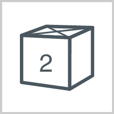 Packets/rolls per box/polybag: 2