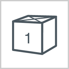 Packets/rolls per box/polybag: 1